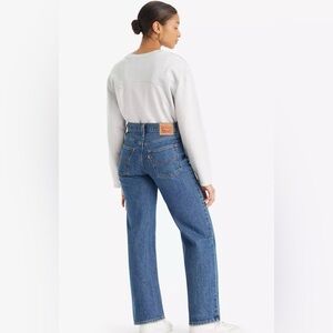 Levi's|Women’s 94 baggy jeans,medium wash high rise in classic style•••size 25